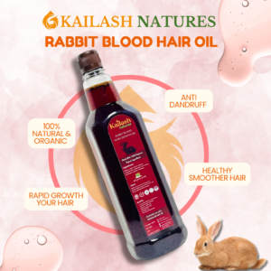 RABBIT BLOOD HAIR OIL -1-LITTER